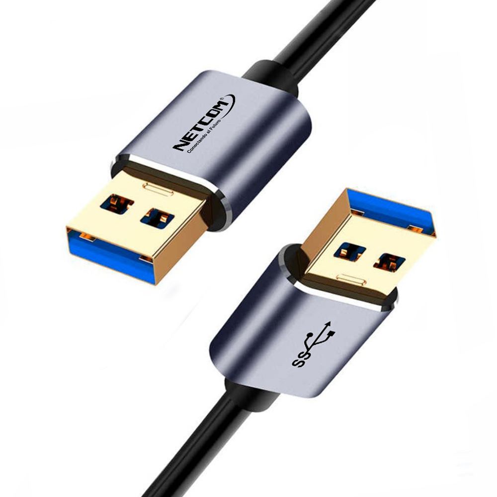 Cable USB 3.0 Macho a USB 3.0 macho 1.8 Metros NETCOM S1286