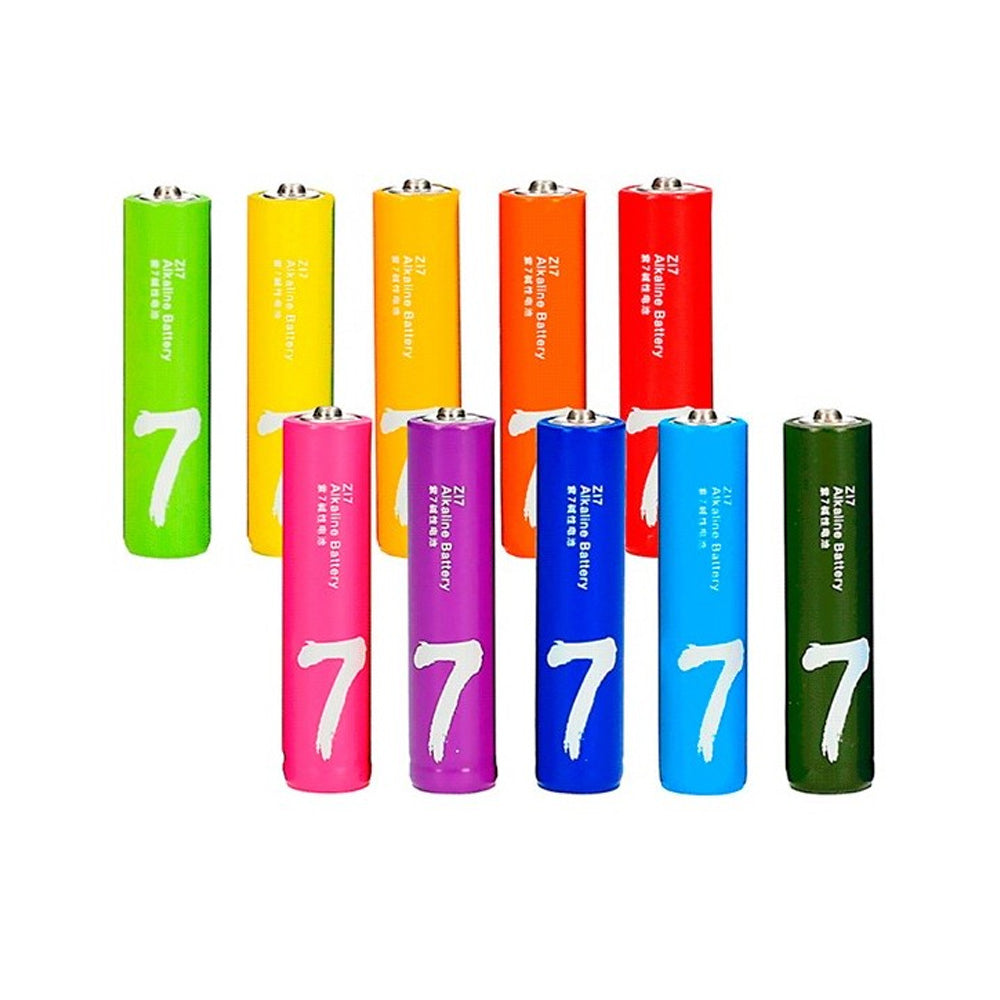 Pack de 10 Pilas Alcalinas AAA Xiaomi LR03 1.5V Multicolor S2125
