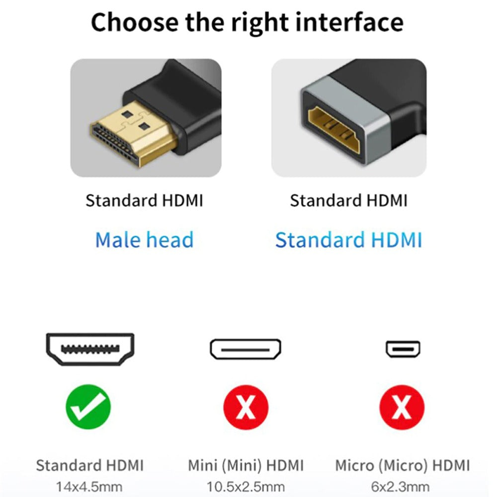 Empalme HDMI 8k 2.1 ULTRA HD hasta 10 metros extiende hdmi 8k Netcom S1151