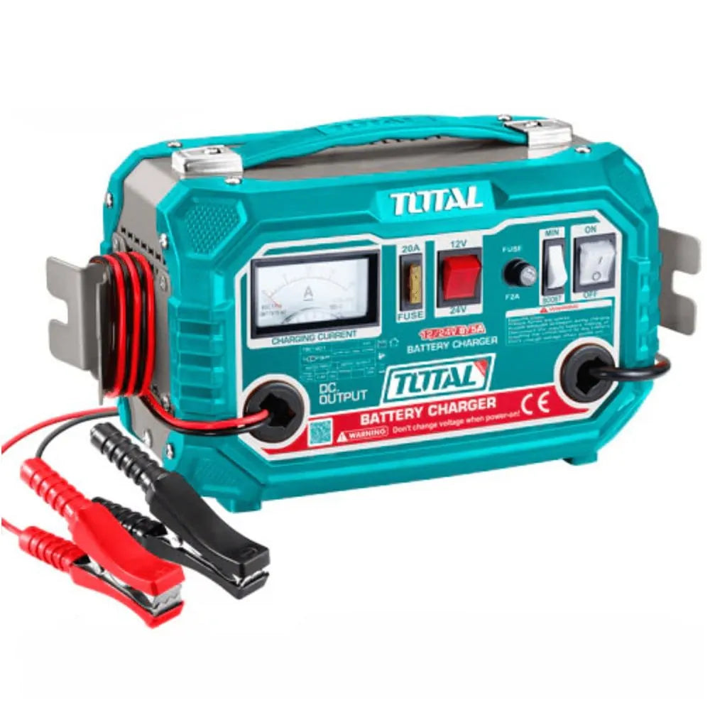 Cargador Portátil de Baterías 12V/24V TOTAL | 20 Amperios Inteligente S1770