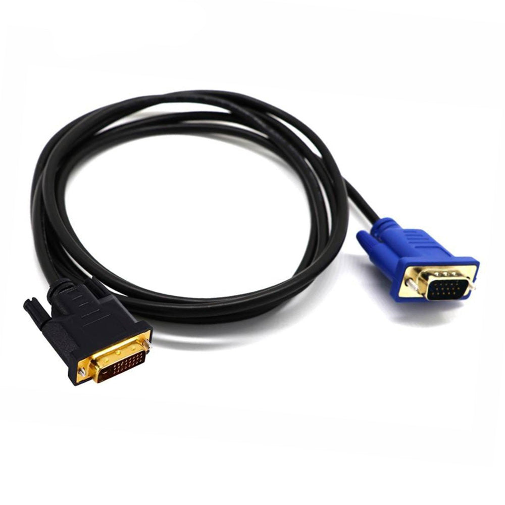 Cable Convertidor de Video DVI 24+5 a VGA Trautech de 1.80 Metros (PE-DV0085) S2149