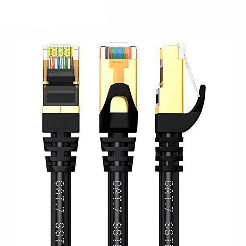 Cable de Red Cat 7 Netcom Rj45 10 Gbps 2 Metros Patch Cord Cat 7 S1157