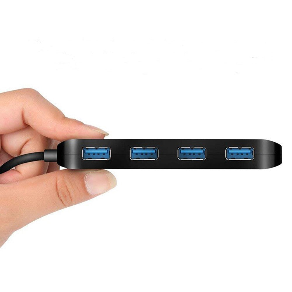 Hub 4 Puertos independientes Usb 3.0 Tipo C 5gbps Indicador led S0794