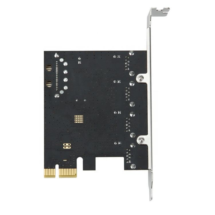 Tarjeta de Expansión PCI-Express PCI-E a 4 Puertos USB 3.0 SuperSpeed 5Gbps Chipset VIA Alimentación SATA s2260
