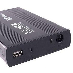Case Disco Duro Externo Sata 3.5 Usb 3.0 Pc HDD - Negro S0171