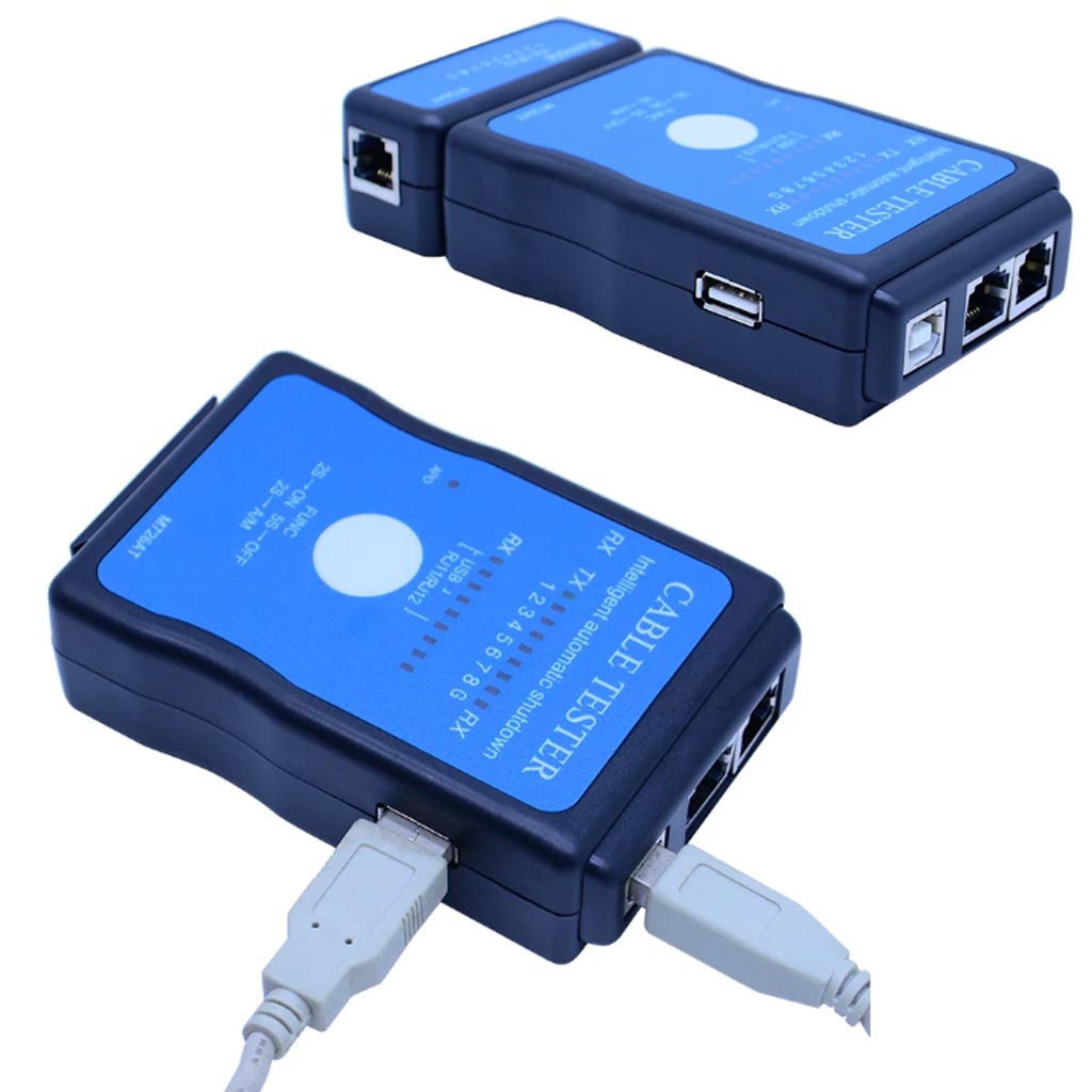 Probador Cable de Red USB impresora Rj45 Rj11 LAN M726AT testeador S0971