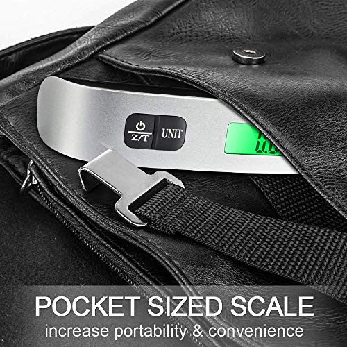 Balanza de Mano Digital LCD 10 g a 50 kg – Báscula Colgante Profesional S0157