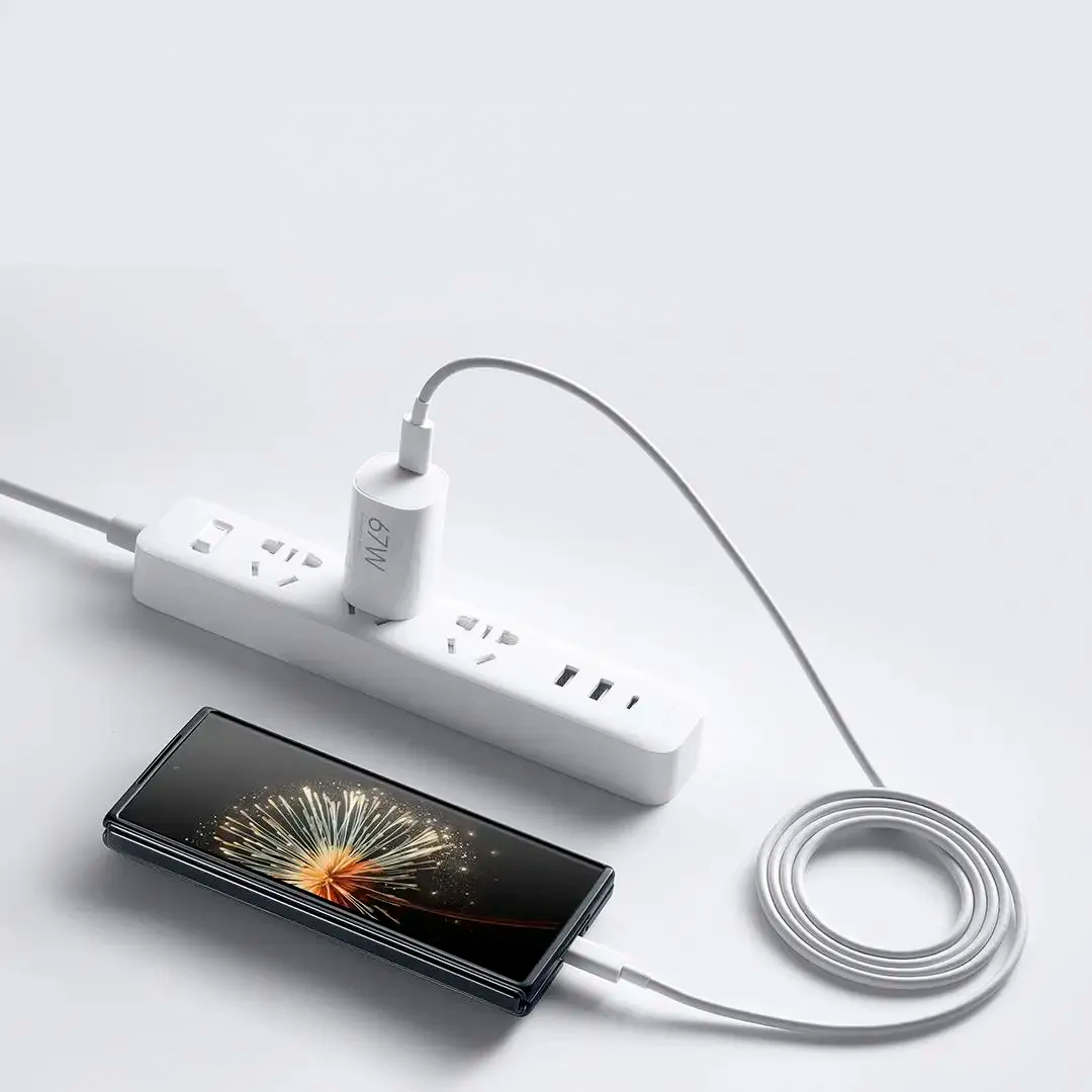 Cargador de Pared Xiaomi 67W GaN USB Tipo-C con Cable Incluido S2111