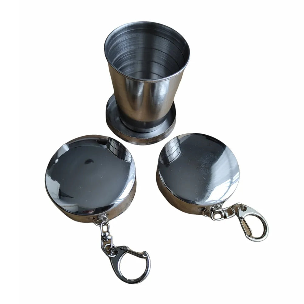 Licorera Acero Inoxidable 18 Oz Con Forro Cuero Con 2 Vasos S0530