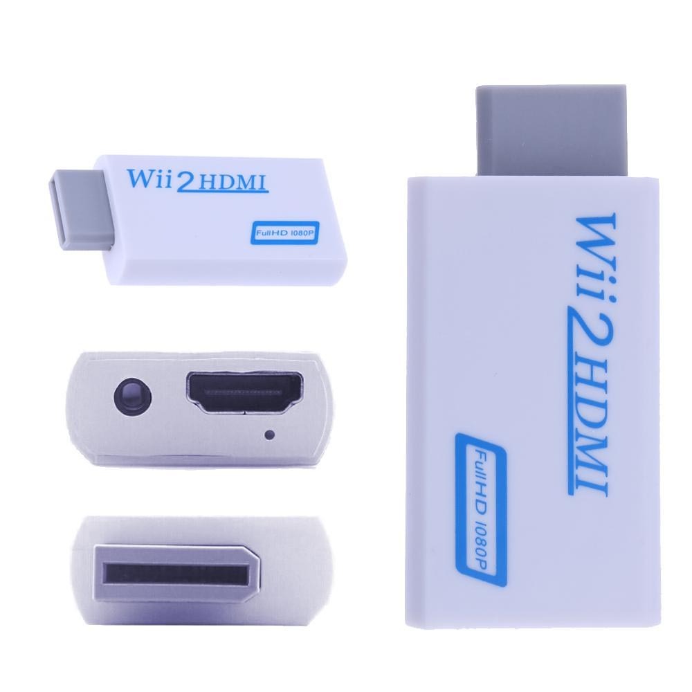 Convertidor Wii a HDMI FULL HD 1080P 3.5mm adaptador S1225