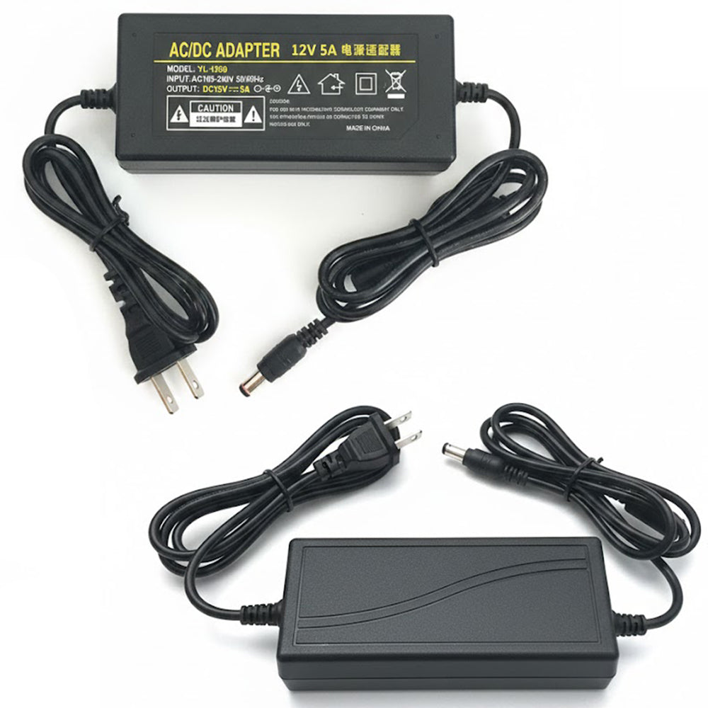 Adaptador de corriente / Fuente de Poder 12V 5A con conector 5.5×2.5 mm S2013