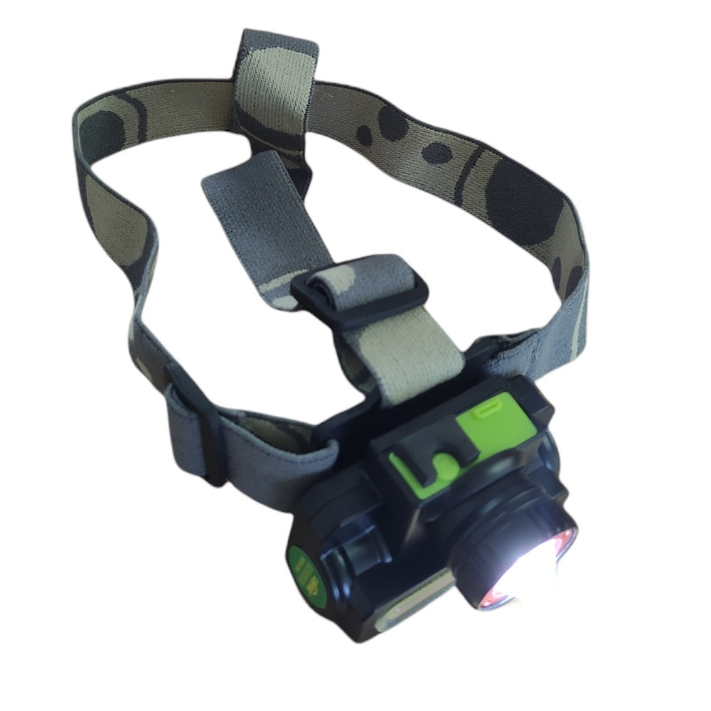 Linterna frontal recargable Cafini Luz led fuerte CN-L7633C S0881