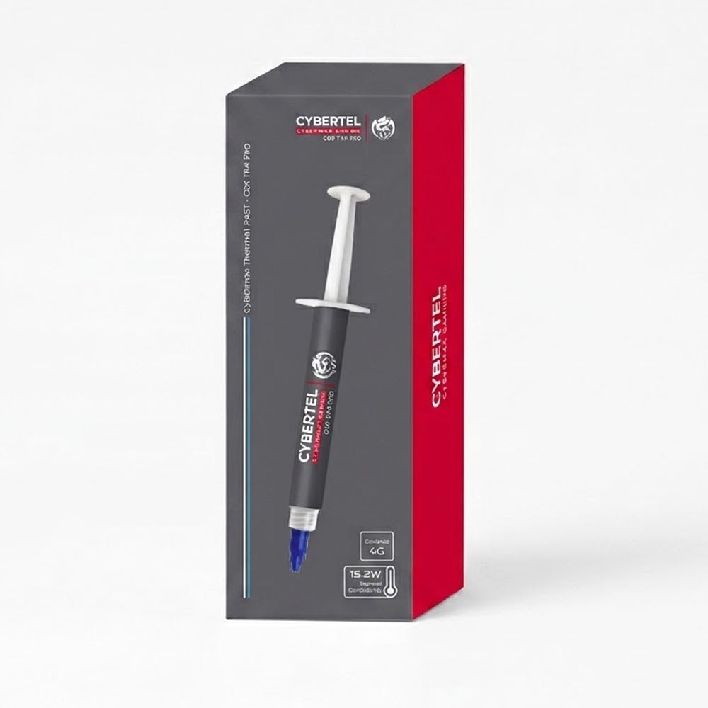 Pasta Térmica de Alto Rendimiento Cybertel CBX TP4 Pro 15.2 W/mK 4g Kit de Herramientas s2245