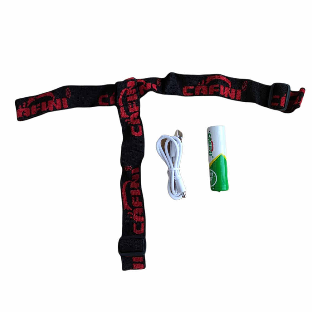 Linterna frontal recargable Cafini Luz led fuerte CN-L7644C S0814