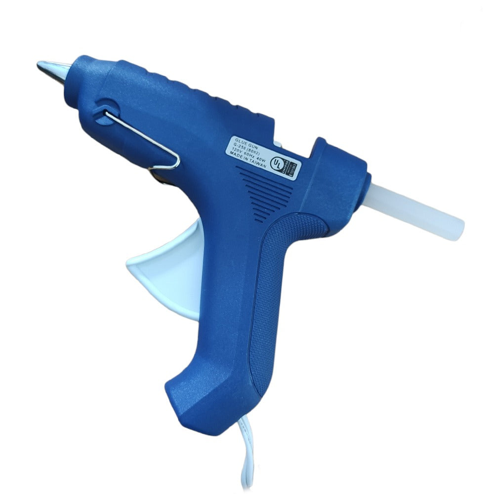 Pistola para Silicona Falessa 40W | Incluye 2 Barras de 10cm | Azul S0879-1