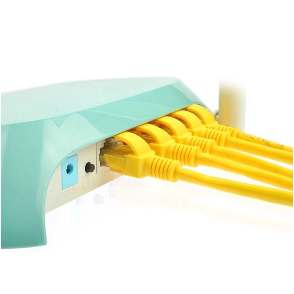 Cable De Red Utp Cat 6 Nuevo Sellado Testeado Rj45 5 Metros S1171