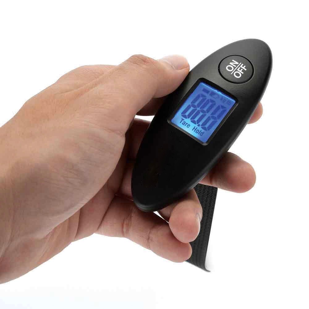 Balanza de Mano Digital LCD 40 kg | Báscula Profesional con Correa TA S0247