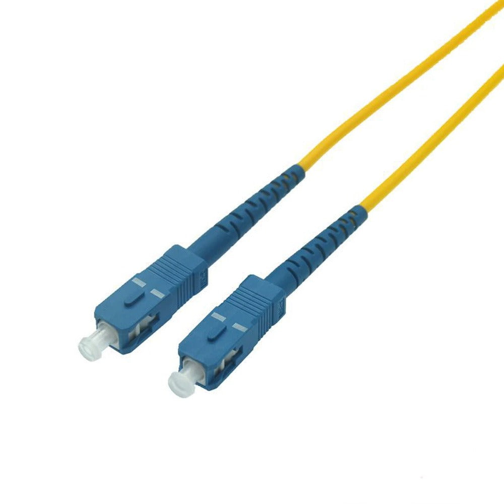 Cable patch cord de fibra optica OM3 3.0mm SC-SC 50dB 9 125 5 Metros S1042