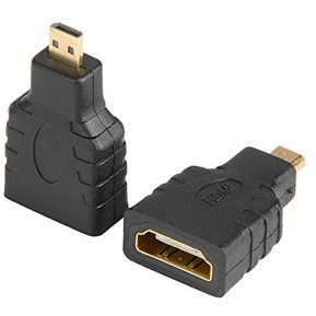 Adaptador Micro Hdmi Macho A Hdmi Hembra Audio Y Video s0556