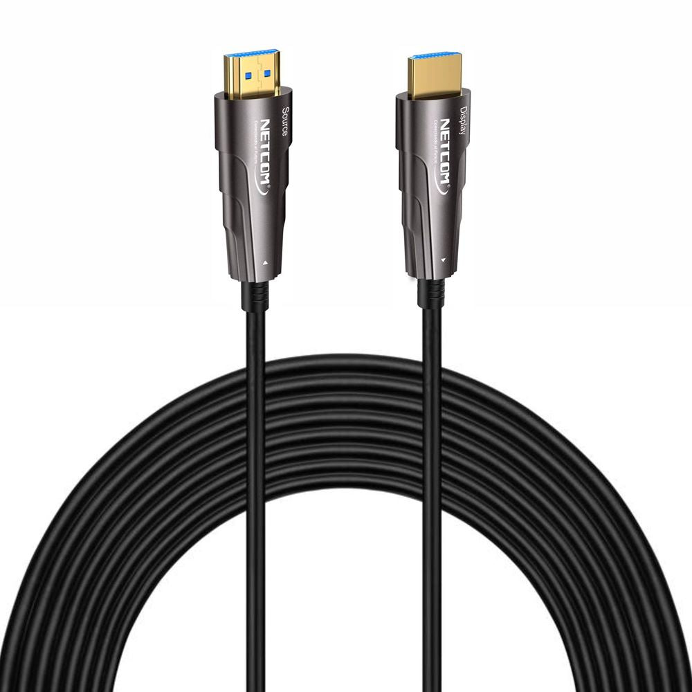 Cable Hdmi 2.0 Premium Fibra óptica 20 Metros HDCP 2.2 HDR ARC 3D S1258