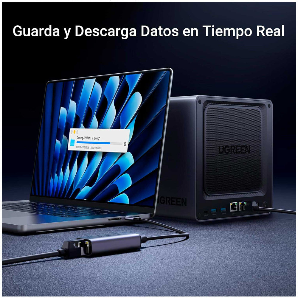 Adaptador de Red USB-C a Ethernet RJ45 2.5G UGREEN de Alta Velocidad S2127