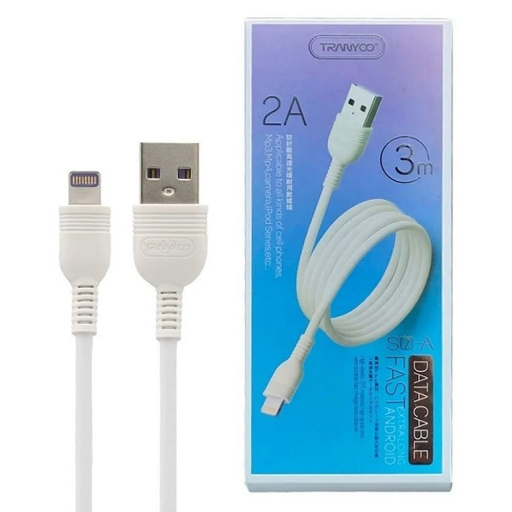 Cable Lightning 3 Metros iPhone iPad 5 5c 5s 6 6s 7 8 X Usb S0009