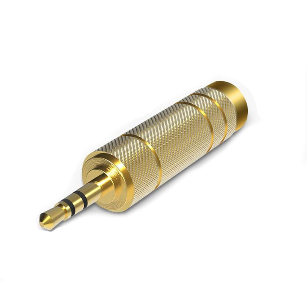 Adaptador de audio Jack 3.5mm macho a estereo plug 6.5mm hembra S0843