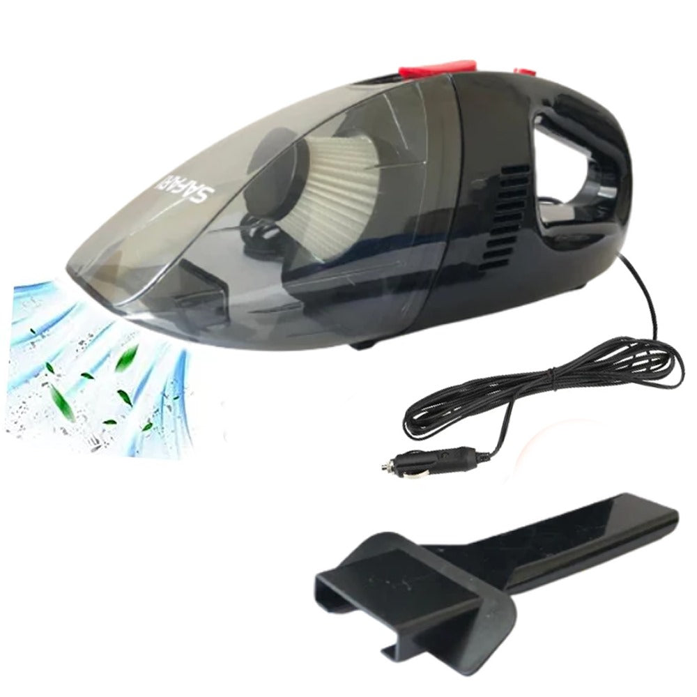 Aspiradora de Mano para Auto SAFARI 12V 80W | Compacta y Potente S1359