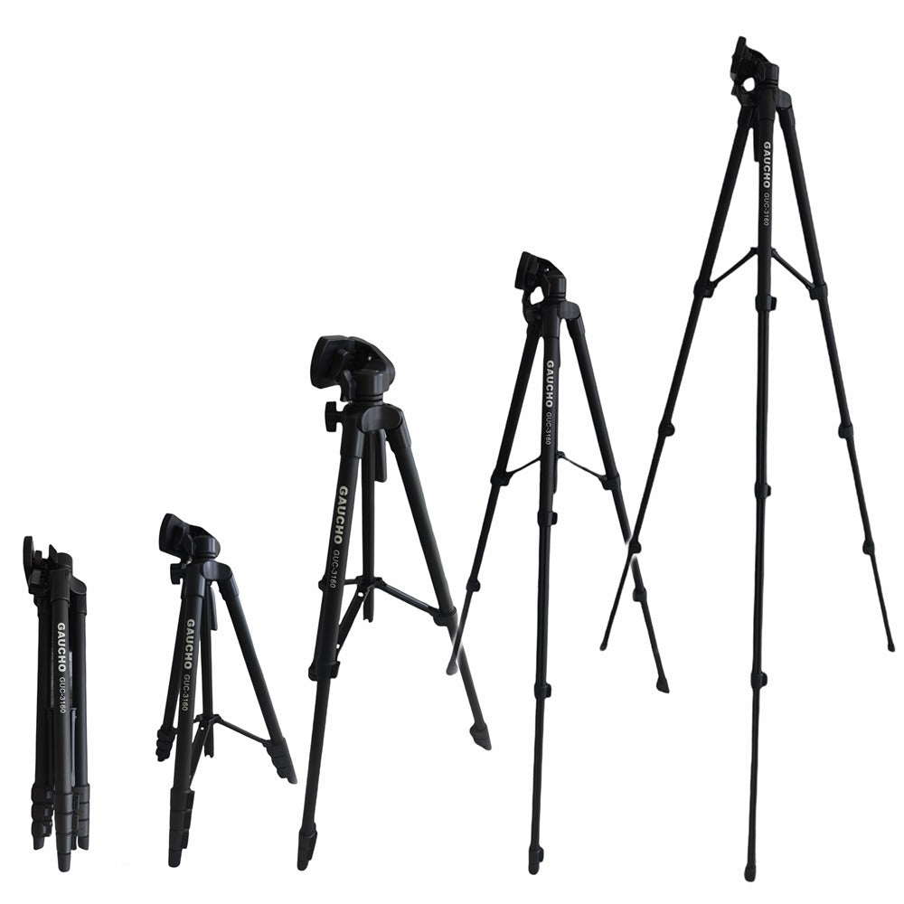 Tripode Camara Celular 3 Secciones 1.35m + Soporte + Funda 3160 S0823