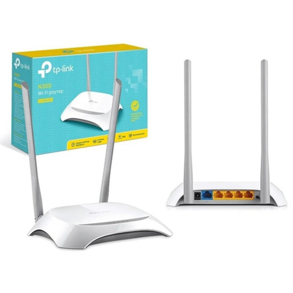 Router TP-LINK 300Mbps TL-WR840N 4 en 1 2 antenas punto de acceso WISP S0775