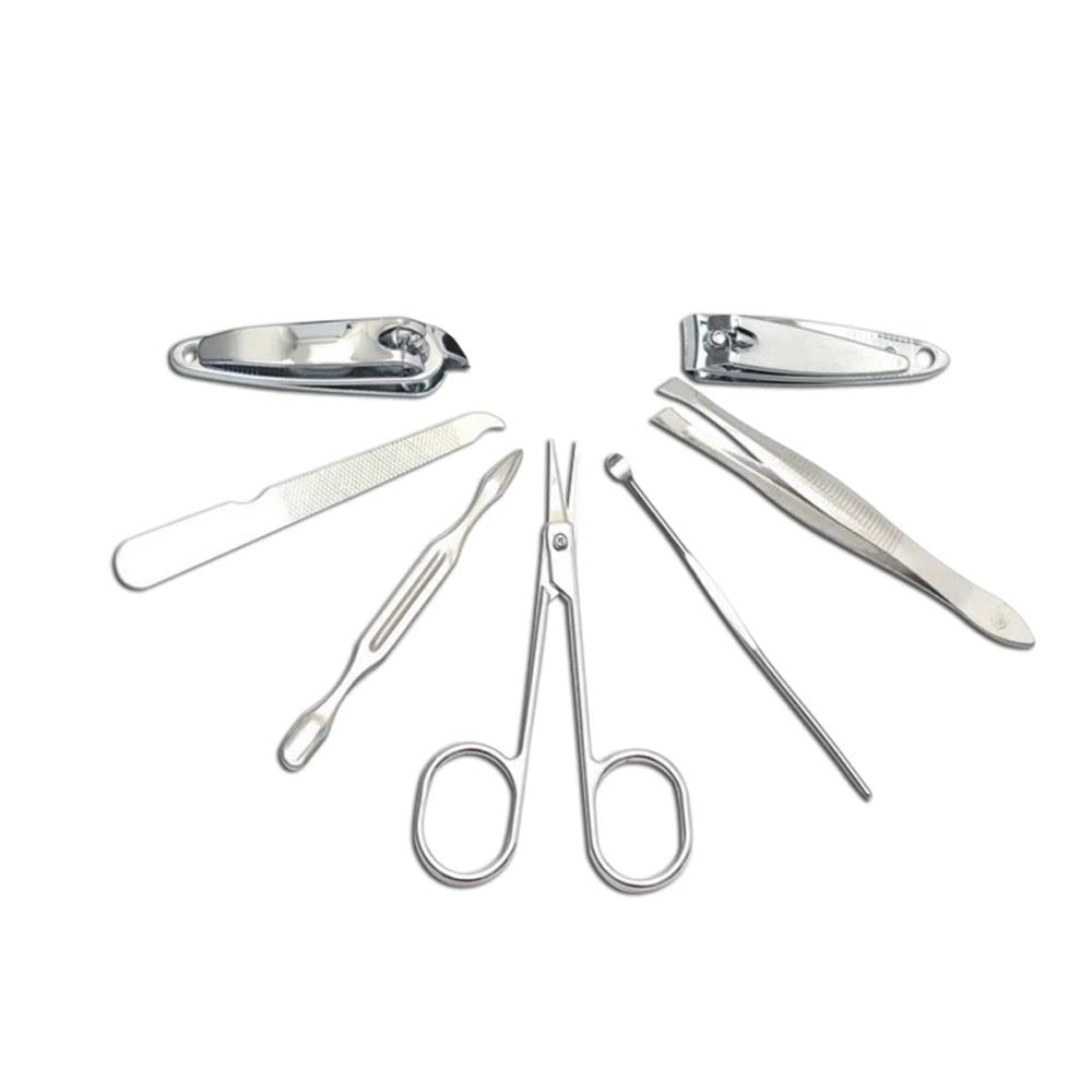 Set de Manicura y Pedicura Acero Inoxidable | 7 Piezas | S1058