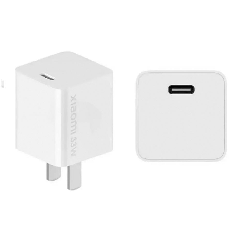 Cargador de Pared Xiaomi 33W GaN USB Tipo-C con Cable Incluido S2113