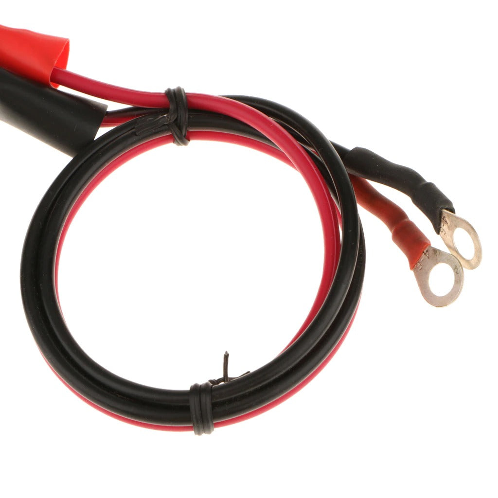 Cable adaptador pinzas cocodrilo 50A para batería inversor de corriente S0954