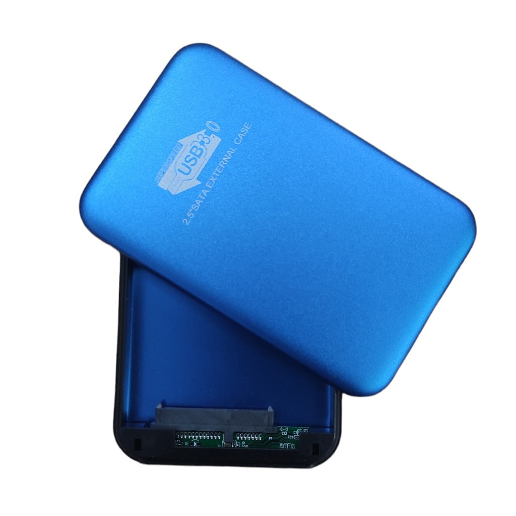 Case Disco Duro Externo Sata 2.5 Usb 3.0 presion Laptop Portatil Azul S0957
