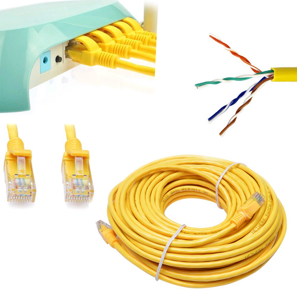 Cable de Red Utp Cat 6 Nuevo Sellado Testeado Rj45 10 Metros S0723