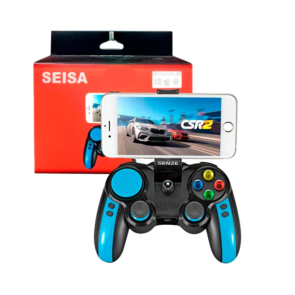 Mando Gamepad Joystick Bluetooth 2.4 Para Android IOS Seisa celular S0941