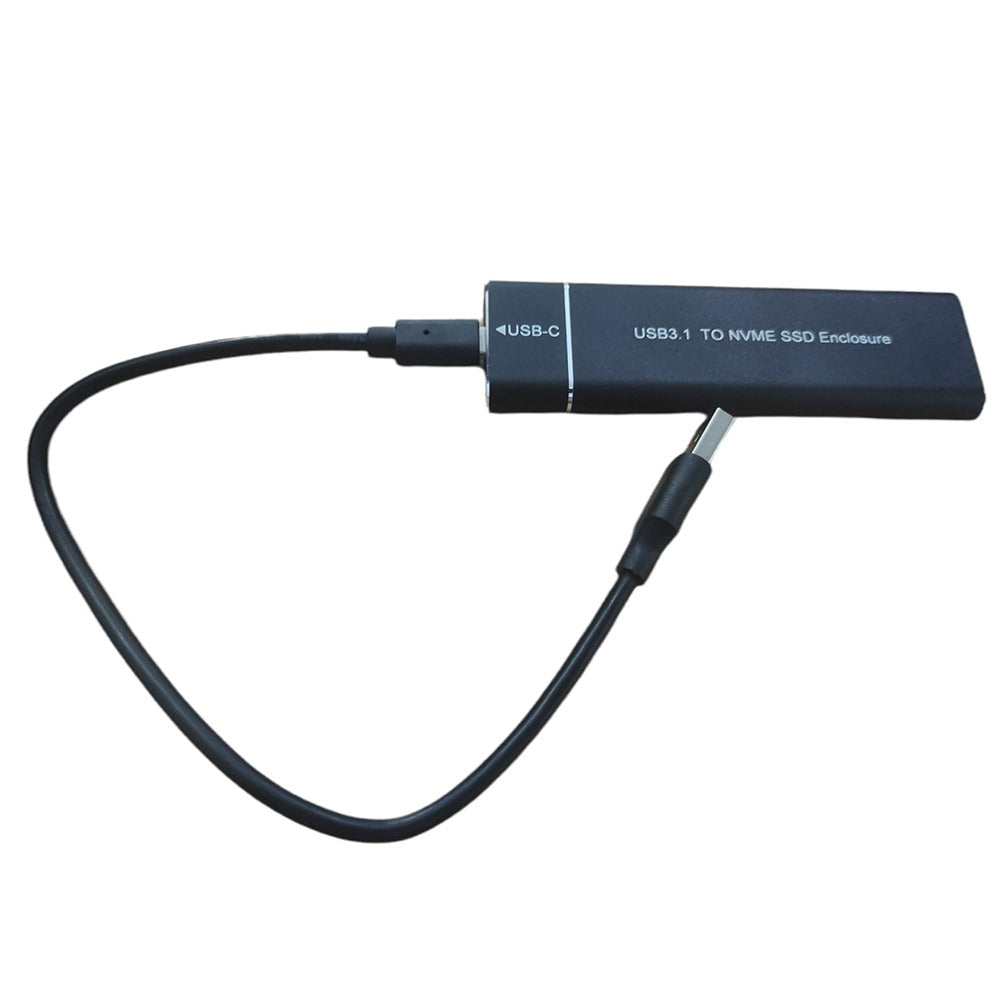 Case disco solido SSD NVME adaptador M.2 NVME a USB C 10 gbps negro S0936