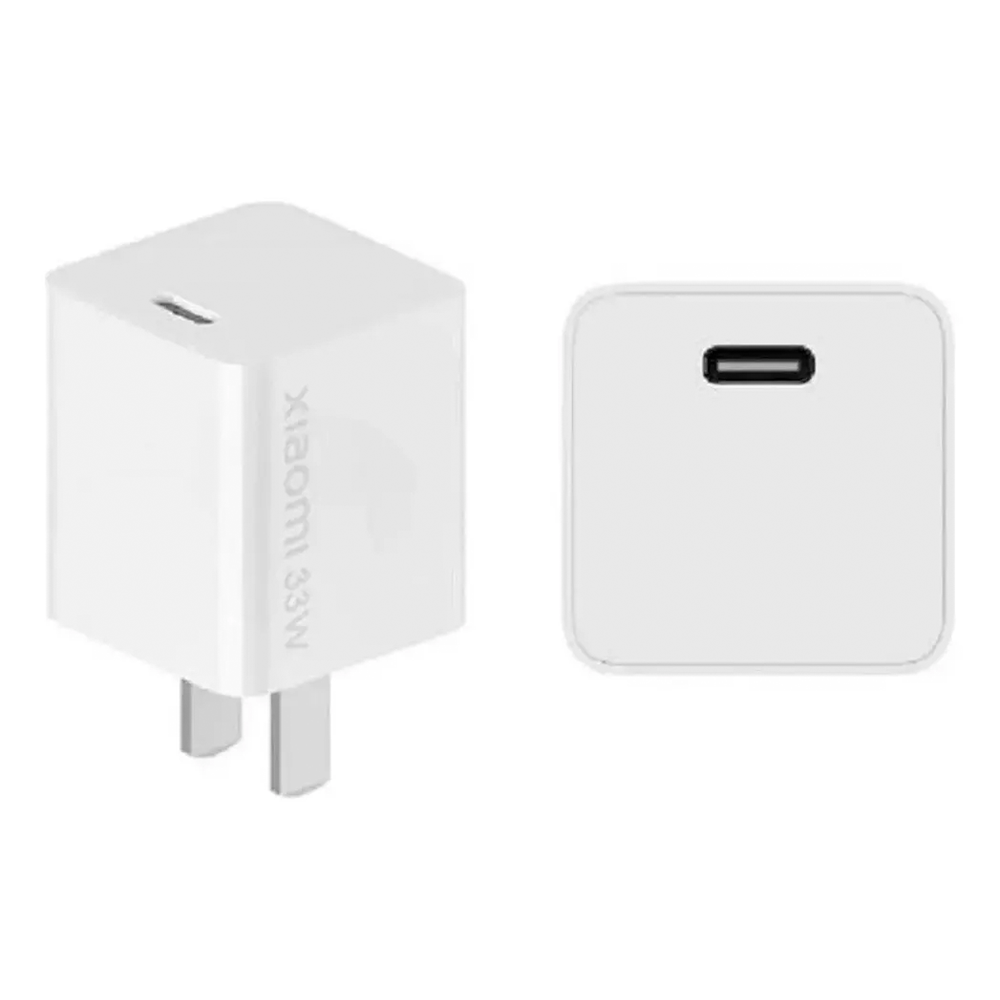 Cargador de Pared Xiaomi 33W GaN USB Tipo-C con Cable Incluido S2113
