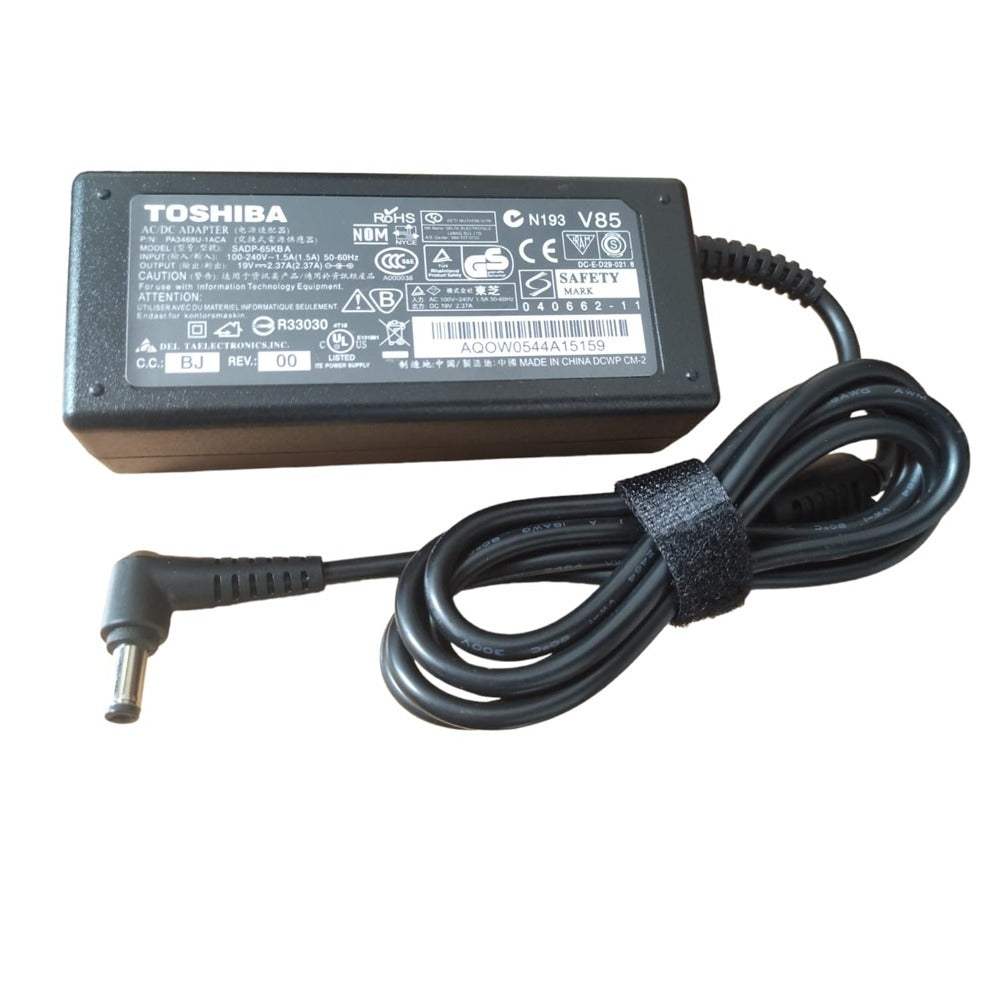 Cargador Genérico Laptop Toshiba 19V 2.37A 45w 5.5x2.5mm S1232