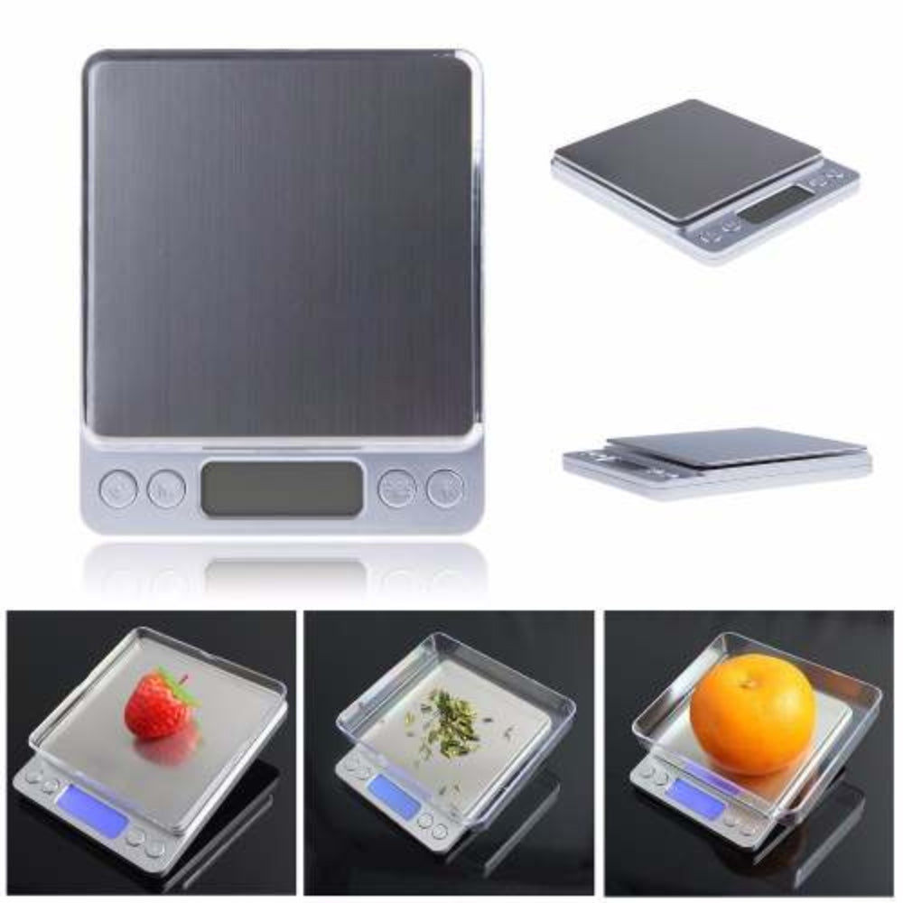 Balanza Digital de Cocina 0.1 a 2000 g con Función TARA S0035