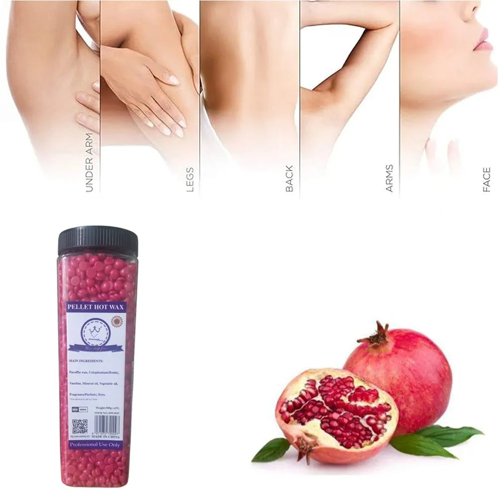 Cera Depilatoria Granulada 400g Cera para Depilar Granada S1772