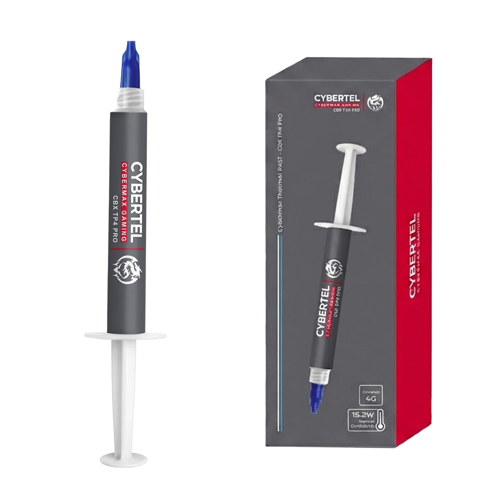 Pasta Térmica de Alto Rendimiento Cybertel CBX TP4 Pro 15.2 W/mK 4g Kit de Herramientas s2245