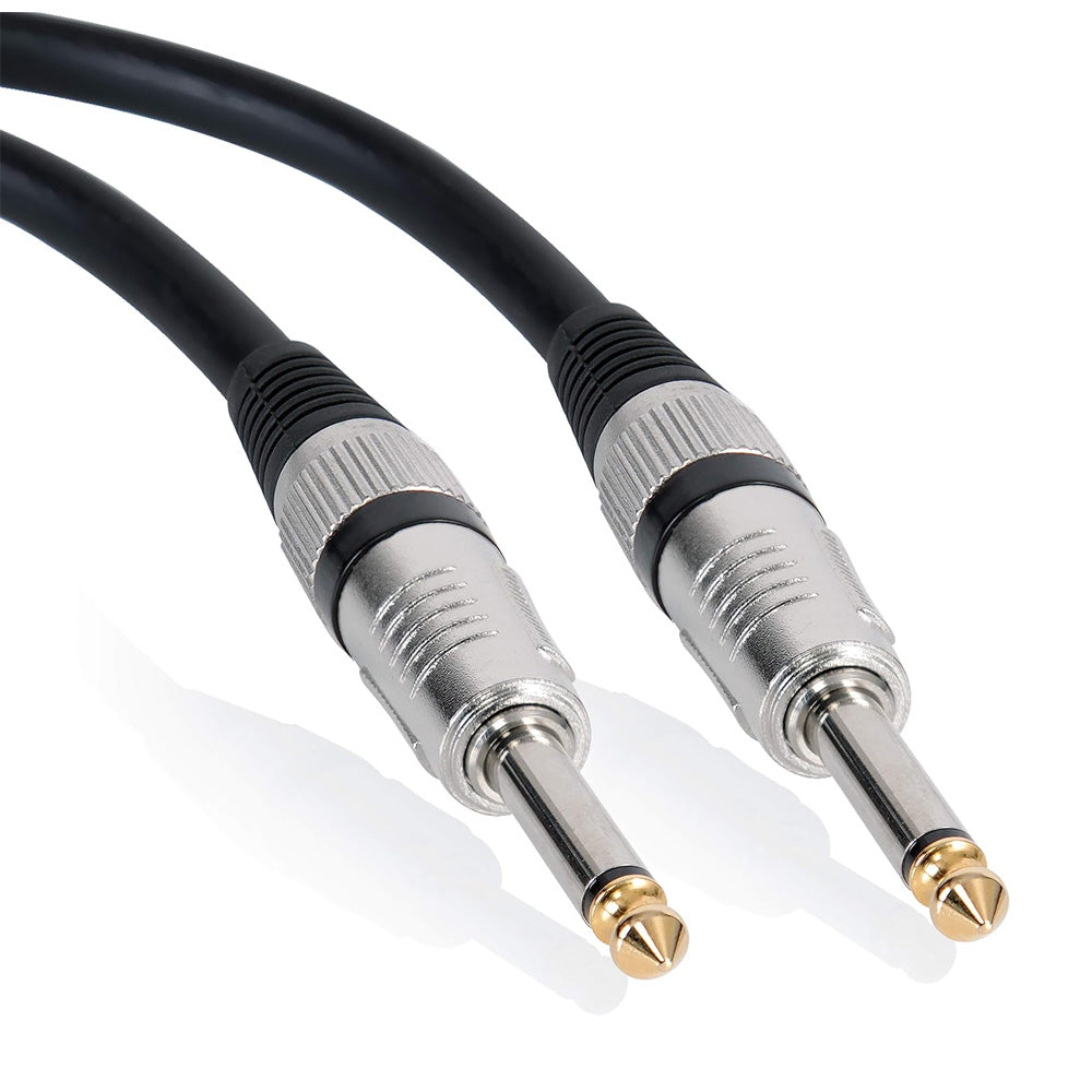 Cable de Audio Profesional Plug 6.35mm a Plug 6.35mm de Alta Fidelidad 10 Metros S2144