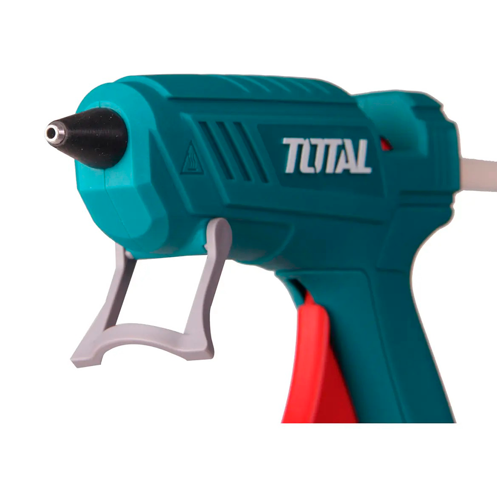 Pistola de Silicona Caliente TOTAL 150W 220V para Barras de 11mm con Boquilla Antigoteo y 2 Barras TT101116 S2322