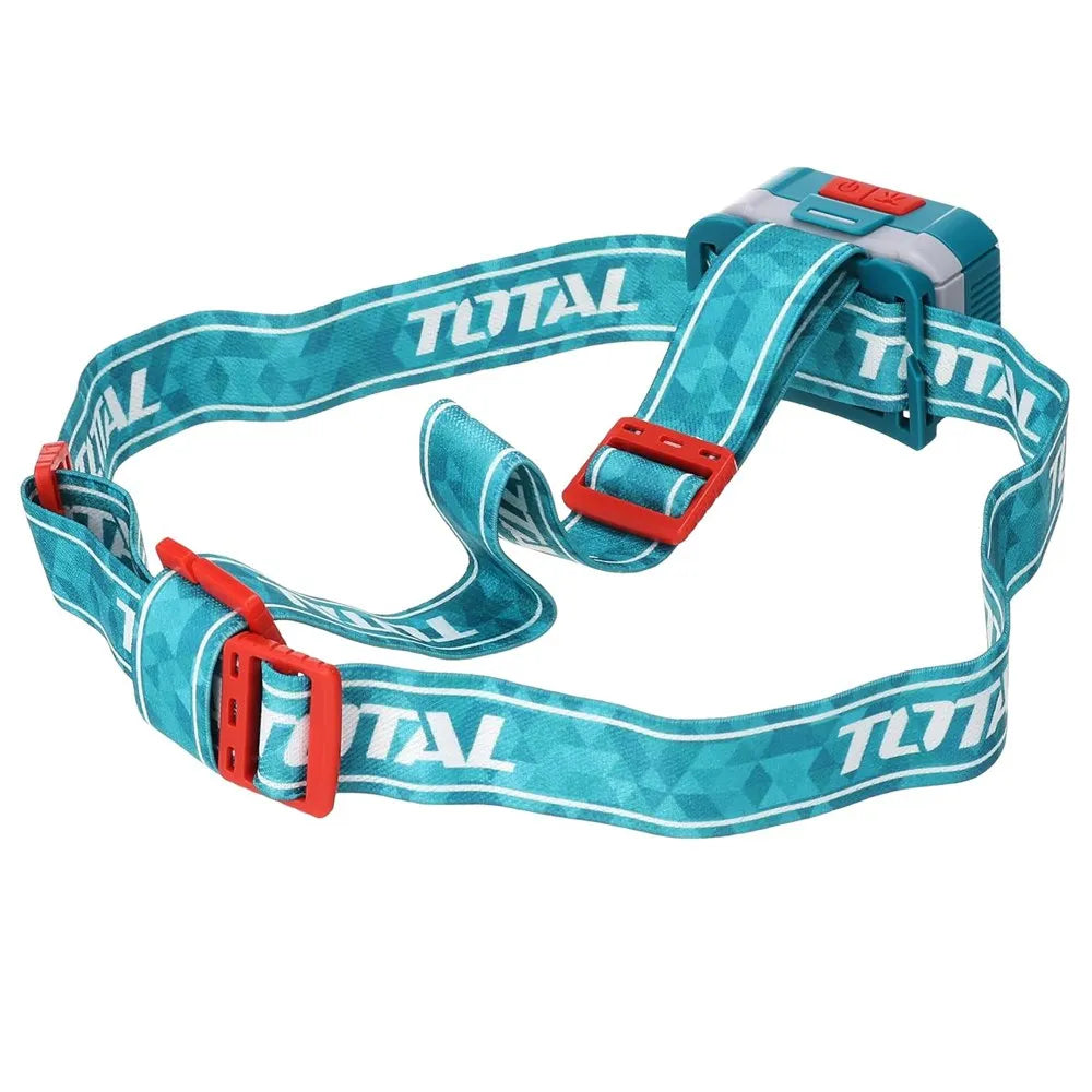 Linterna Frontal 200 Lumenes TOTAL 3W Sensor Movimiento Led S1856