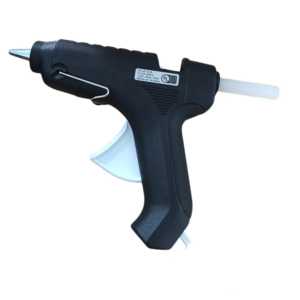 Pistola para Silicona Falessa 40W | Incluye 2 Barras de 10cm | Negro S0879