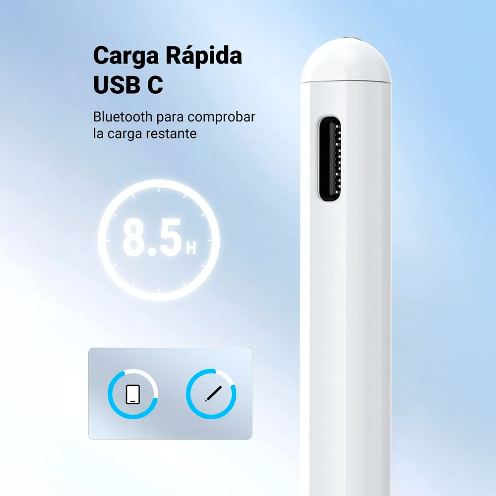 Lápiz Digital UGREEN para iPad con Carga USB C  S2027