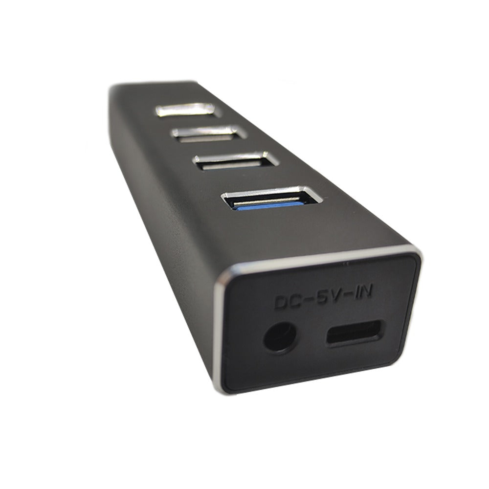 Hub 4 Puertos USB 3.0 Tipo C 5gbps Indicador Led Super Speed Delgado S0776