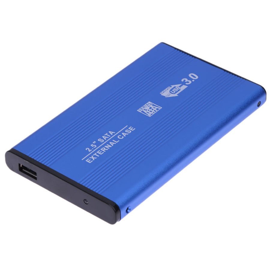 Case Disco Duro Externo Sata 2.5 Usb 2.0 Laptop - Azul S49011