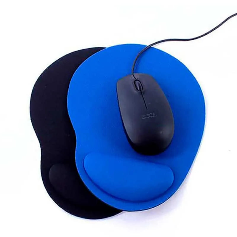 Mousepad con Almohadilla de Gel | Base Antideslizante Negro S0558